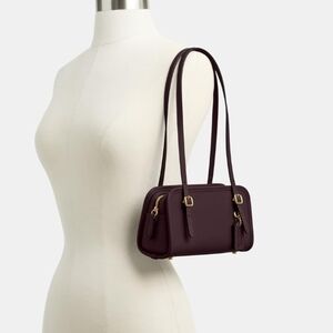 Coach Burgundy Shoulder Bag